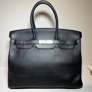 Hermes Birkin 35 Epsom Black
